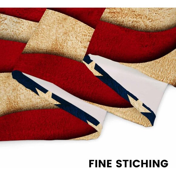 Silk Feel Tropical Hibiscus Head Scarf Green Leaves Red Flowers Women Girls - Picture 3 of 7